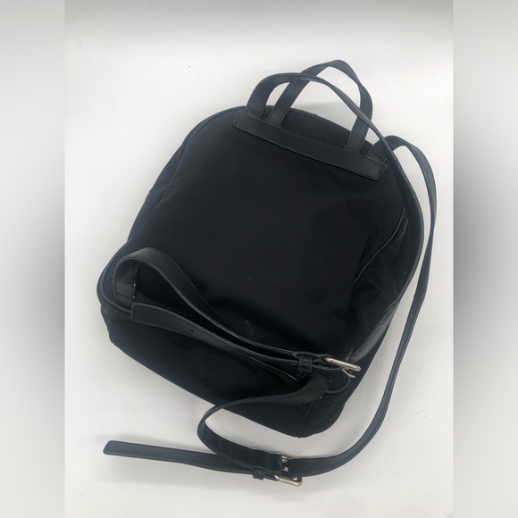 SOLD 🎉 Authentic Kate Spade ♠️ Mini Backpack Purse Black 🖤 Gold Hardware - Picture 3 of 11